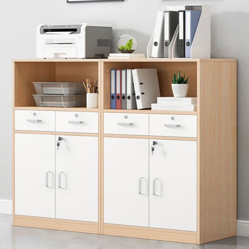 Storage Shelves File Cabinet Wood Contemporary Vertical Locking File Cabinet