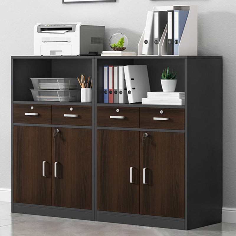 Storage Shelves File Cabinet Wood Contemporary Vertical Locking File Cabinet