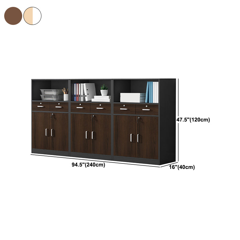 Storage Shelves File Cabinet Wood Contemporary Vertical Locking File Cabinet