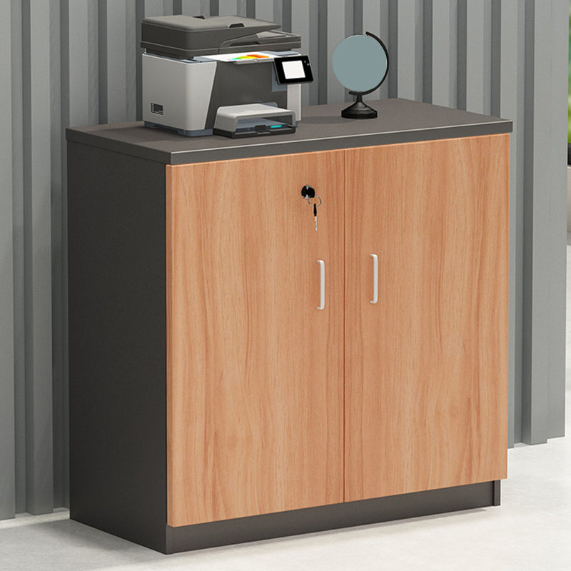 Modern Wood Cabinet with Locking Drawers and Storage Lateral File Cabinet