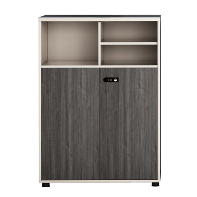 Modern File Cabinets Solid Wood Solid Color Vertical File Cabinet with Key Lock