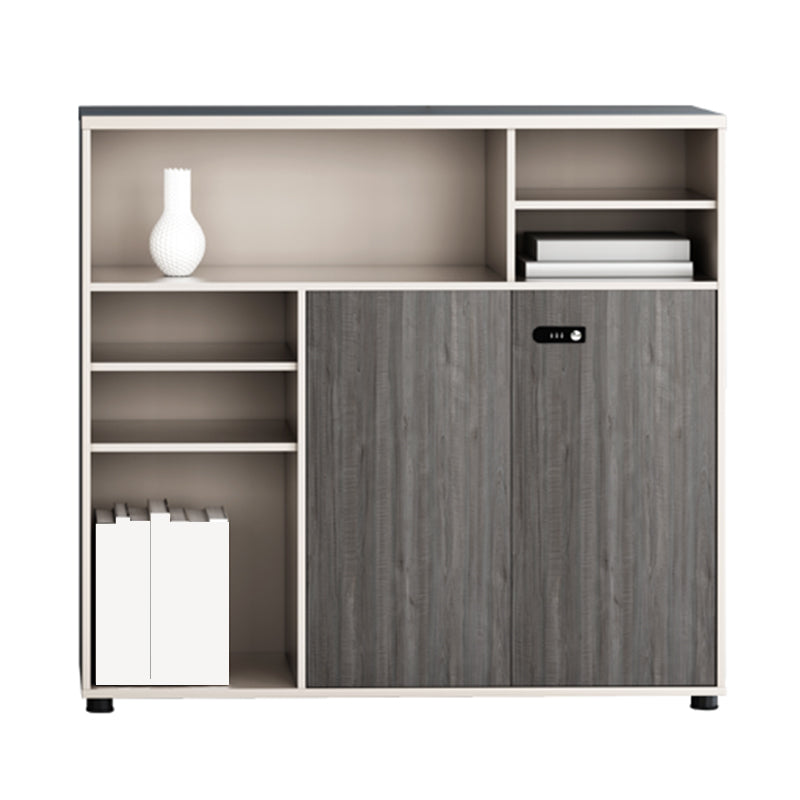 Modern File Cabinets Solid Wood Solid Color Vertical File Cabinet with Key Lock