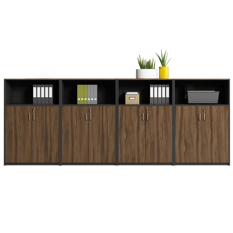 Modern Style Lateral File Cabinet Wood Filing Cabinet with Locking Storage