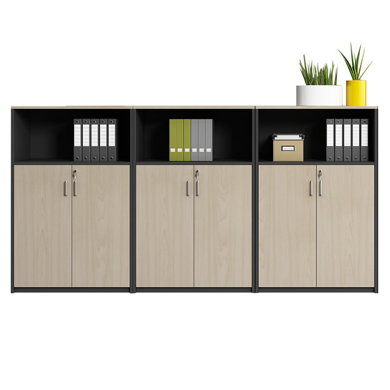 Modern Style Lateral File Cabinet Wood Filing Cabinet with Locking Storage