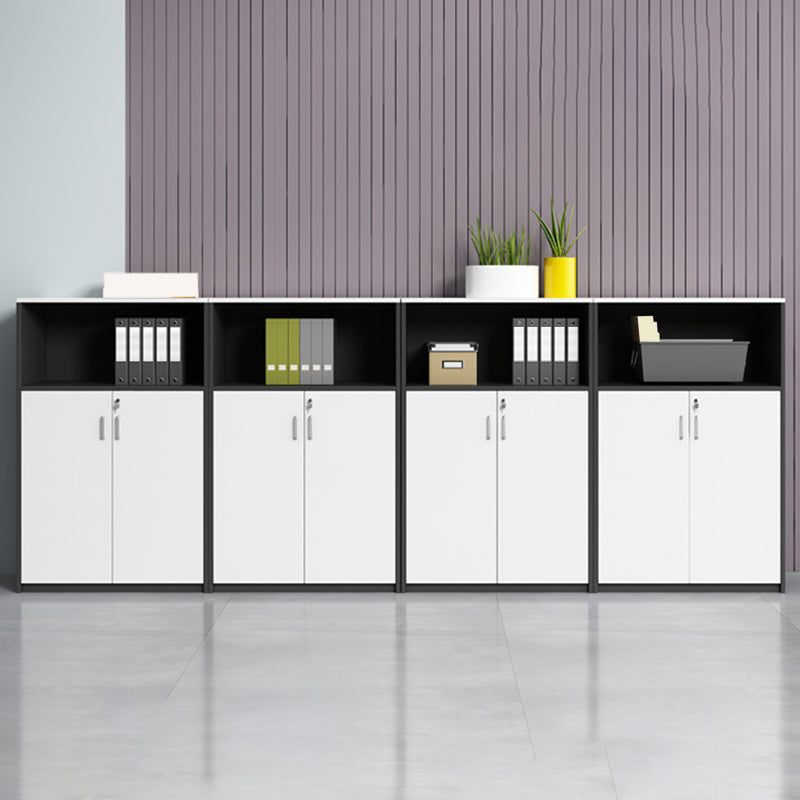 Modern Style Lateral File Cabinet Wood Filing Cabinet with Locking Storage