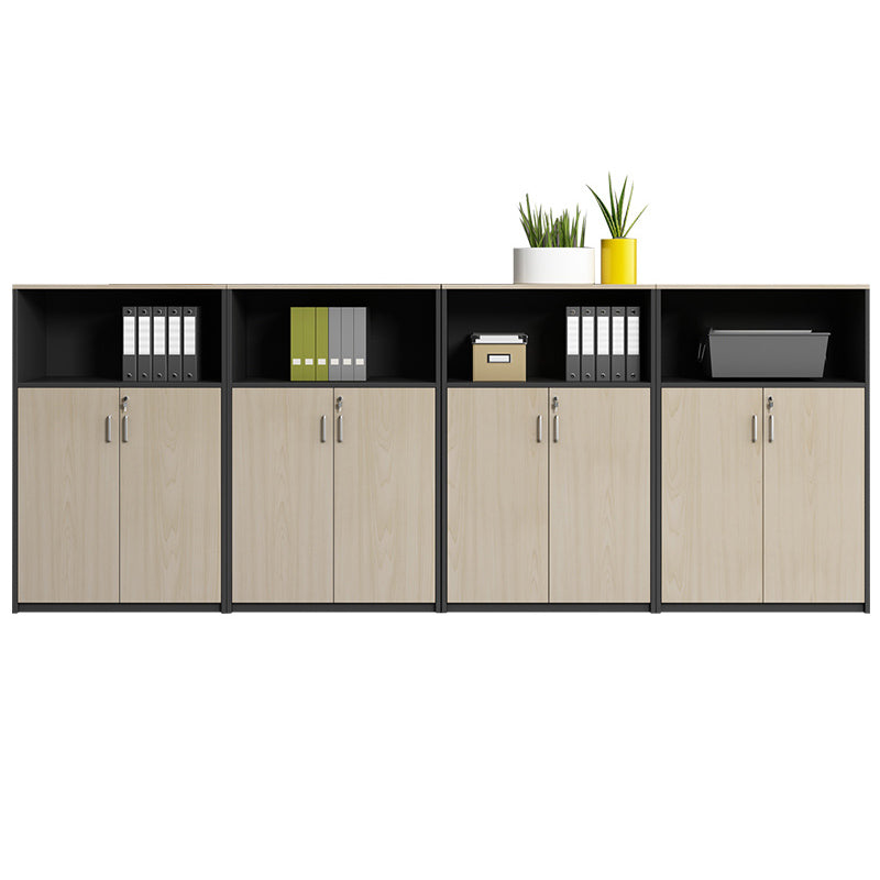 Modern Style Lateral File Cabinet Wood Filing Cabinet with Locking Storage