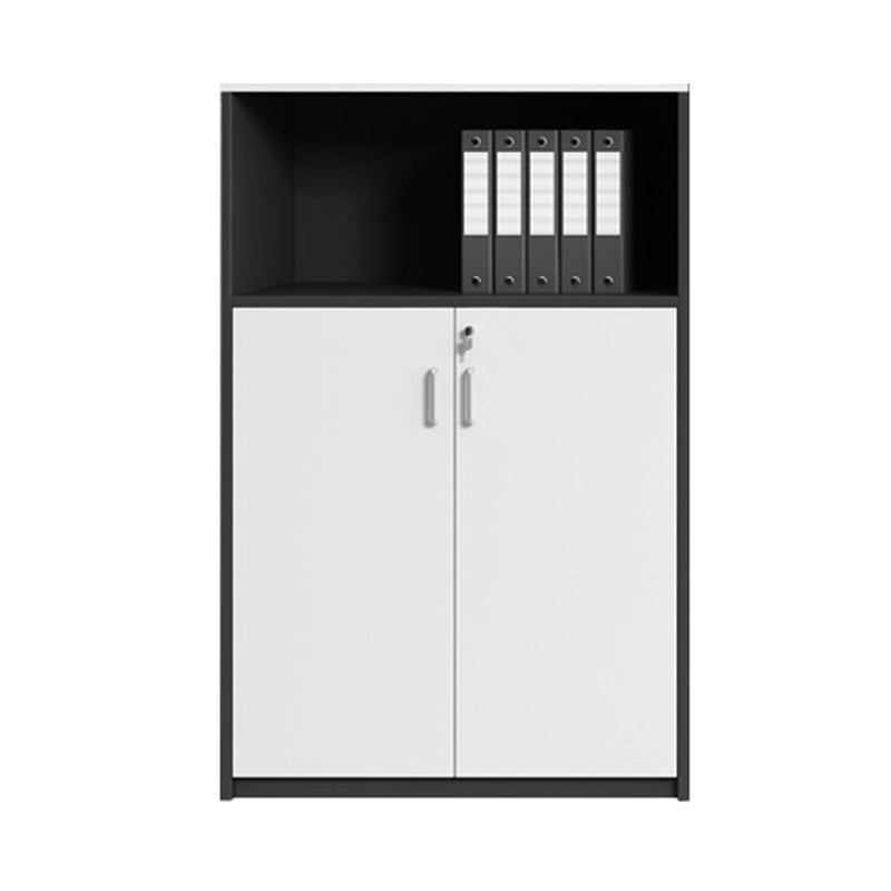 Modern Style Lateral File Cabinet Wood Filing Cabinet with Locking Storage