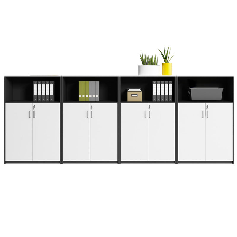 Modern Style Lateral File Cabinet Wood Filing Cabinet with Locking Storage