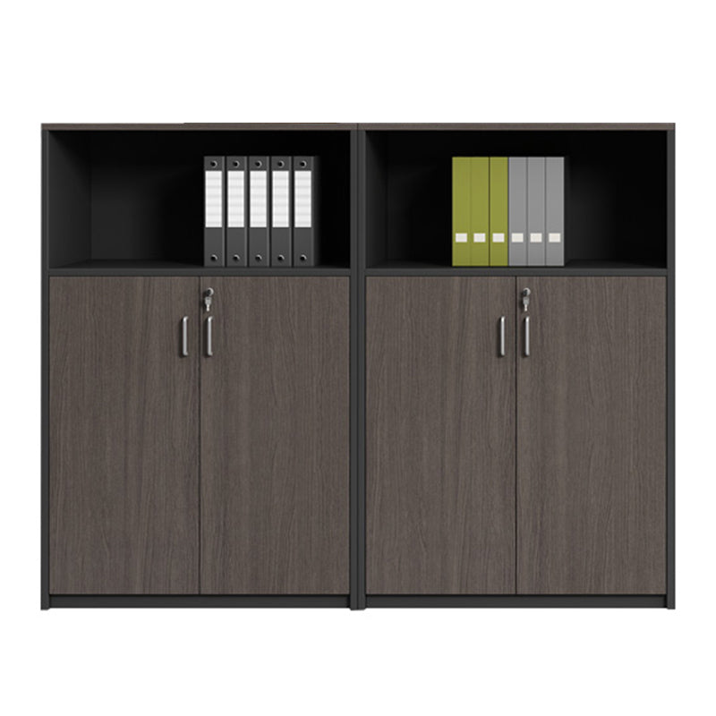 Modern Style Lateral File Cabinet Wood Filing Cabinet with Locking Storage