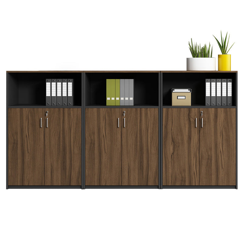 Modern Style Lateral File Cabinet Wood Filing Cabinet with Locking Storage