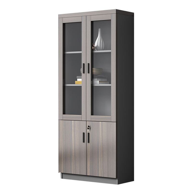 Industrial Cabinet Wood with Storage Shelves Vertical Filing Cabinet