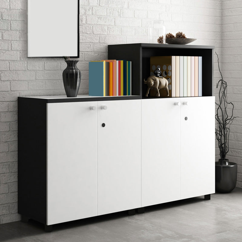 Nordic Style File Cabinets Solid Wood Frame Vertical File Cabinet