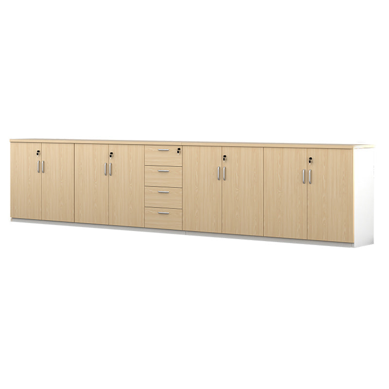 Modern Wood Cabinet Locking Drawers and Storage Lateral File Cabinet