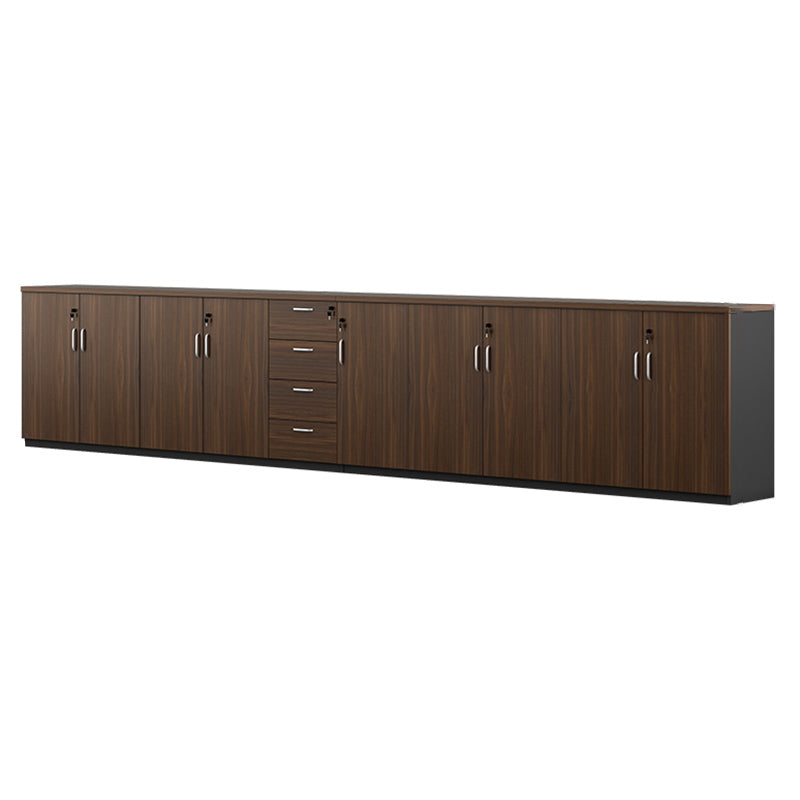 Modern Wood Cabinet Locking Drawers and Storage Lateral File Cabinet