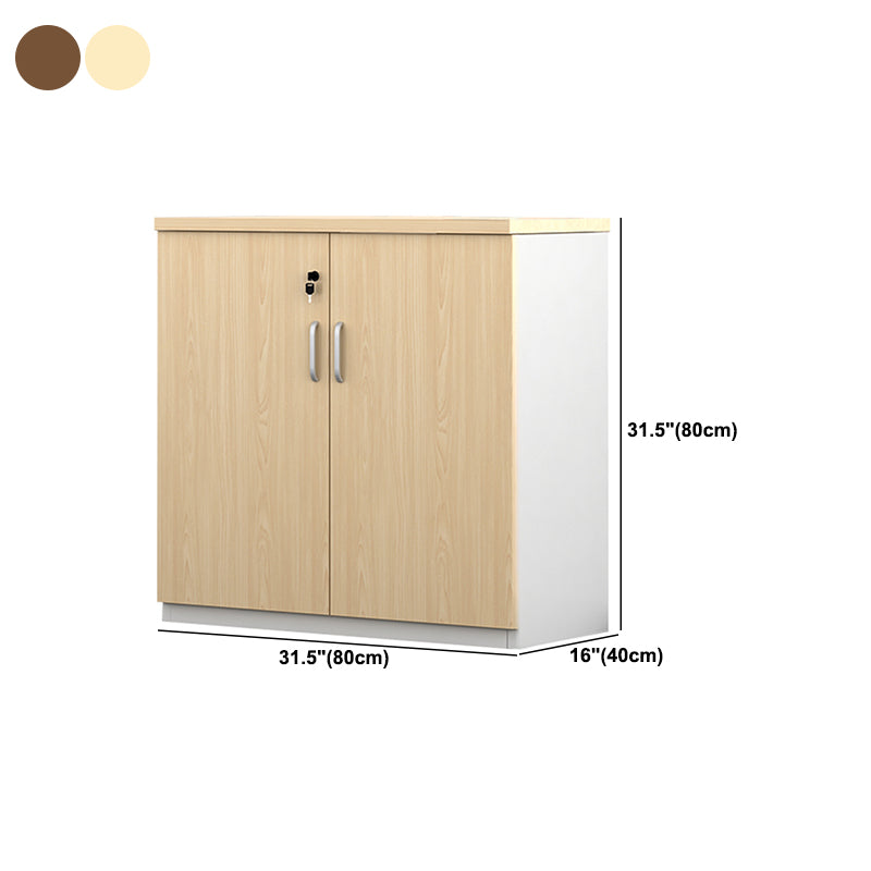 Modern Wood Cabinet Locking Drawers and Storage Lateral File Cabinet