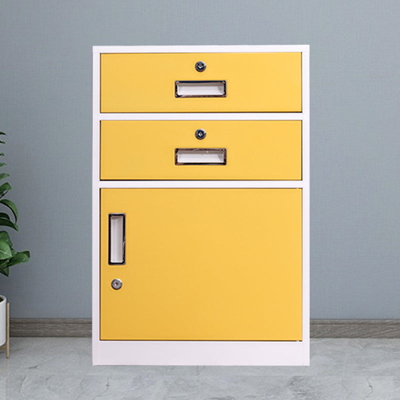 Modern Cabinet Metal Locking Drawers and Storage Vertical File Cabinet