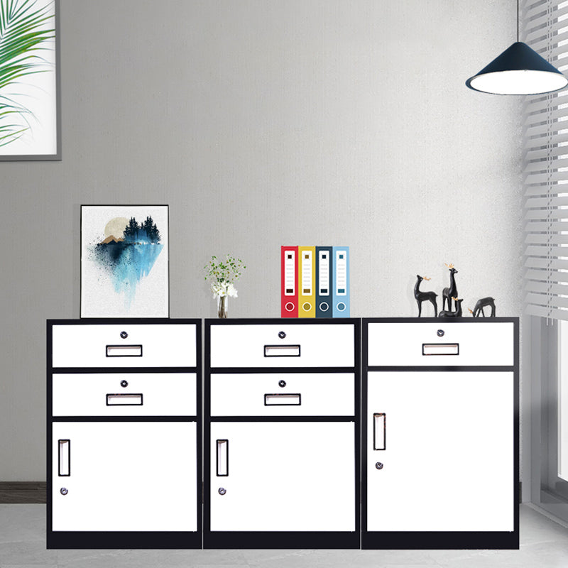 Modern Cabinet Metal Locking Drawers and Storage Vertical File Cabinet