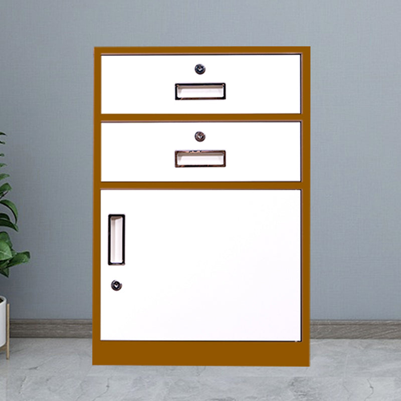 Modern Cabinet Metal Locking Drawers and Storage Vertical File Cabinet