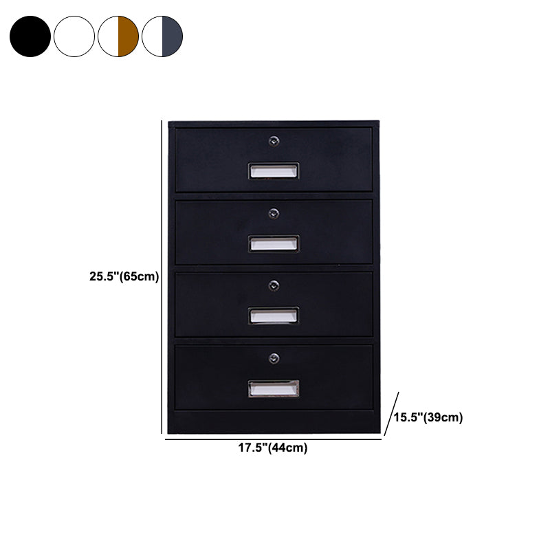 Modern Cabinet Metal Locking Drawers and Storage Vertical File Cabinet