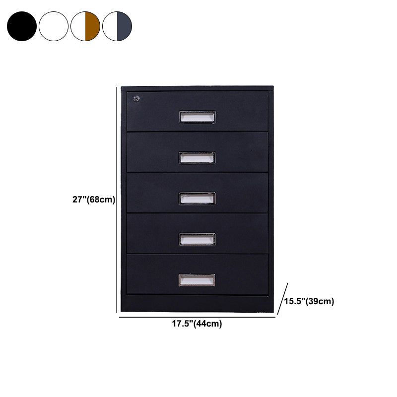 Modern Cabinet Metal Locking Drawers and Storage Vertical File Cabinet