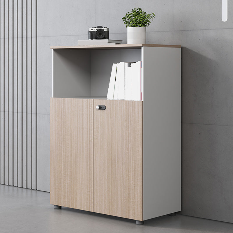 Modern Lateral File Cabinet Solid Wood File Cabinet for Office