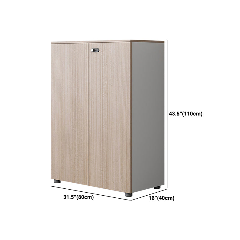 Modern Lateral File Cabinet Solid Wood File Cabinet for Office