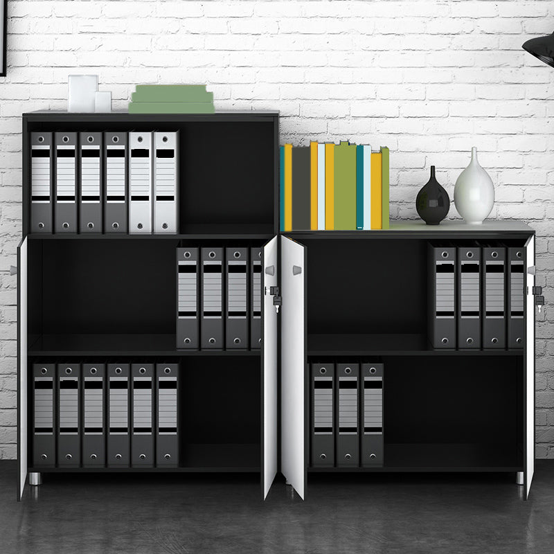 Modern Wood File Cabinet Storage Shelves Filing Cabinet for Home Office