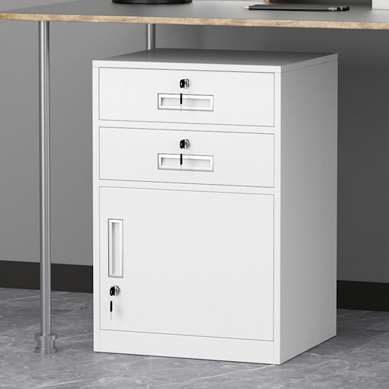 Modern Cabinet Metal Locking Drawers and Storage File Cabinet