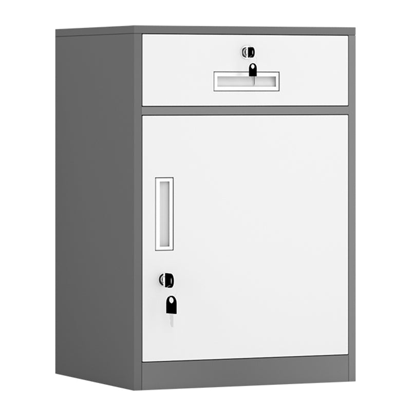 Modern Cabinet Metal Locking Drawers and Storage File Cabinet