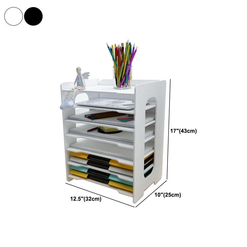 Modern Vertical Filing Cabinet Plastic Filing Cabinet for Home Office