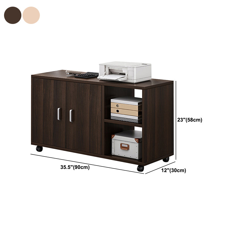 Modern Wood Cabinet Drawers Wood File Cabinet for Home Office