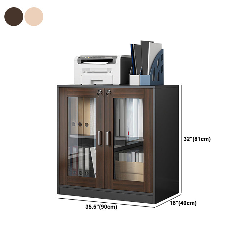 Modern Wood Cabinet Drawers Wood File Cabinet for Home Office