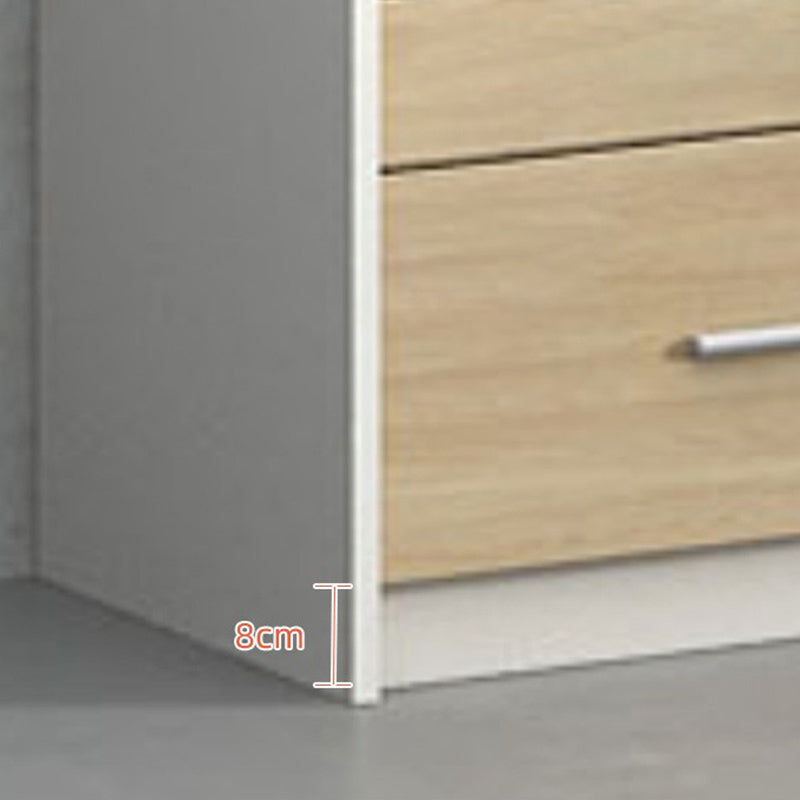 Modern Wood Cabinet Locking Drawers and Storage Lateral Filing Cabinet