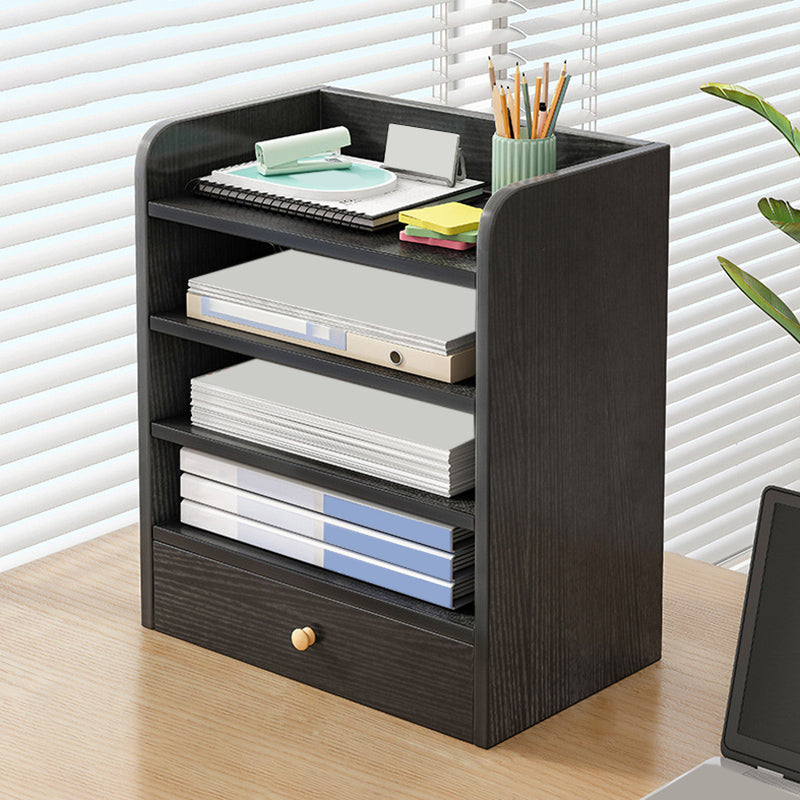 Contemporary Drawers File Cabinet Solid Color Filing Cabinet for Home Office