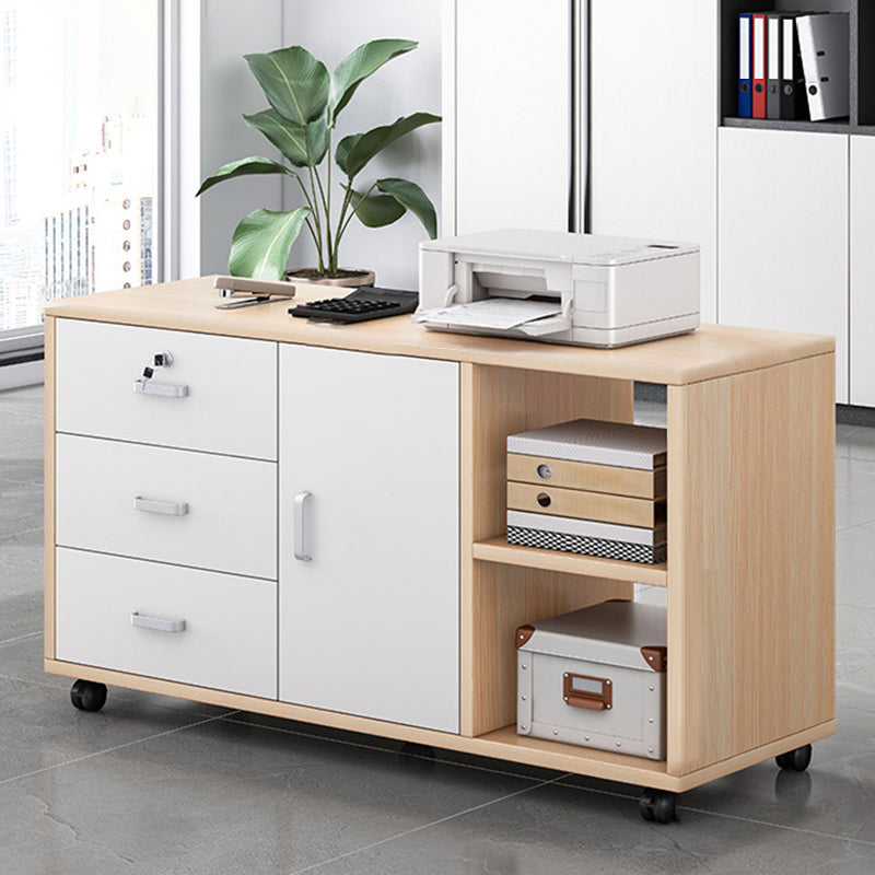 Storage Shelves File Cabinet Lateral File Cabinet with Locking Drawers