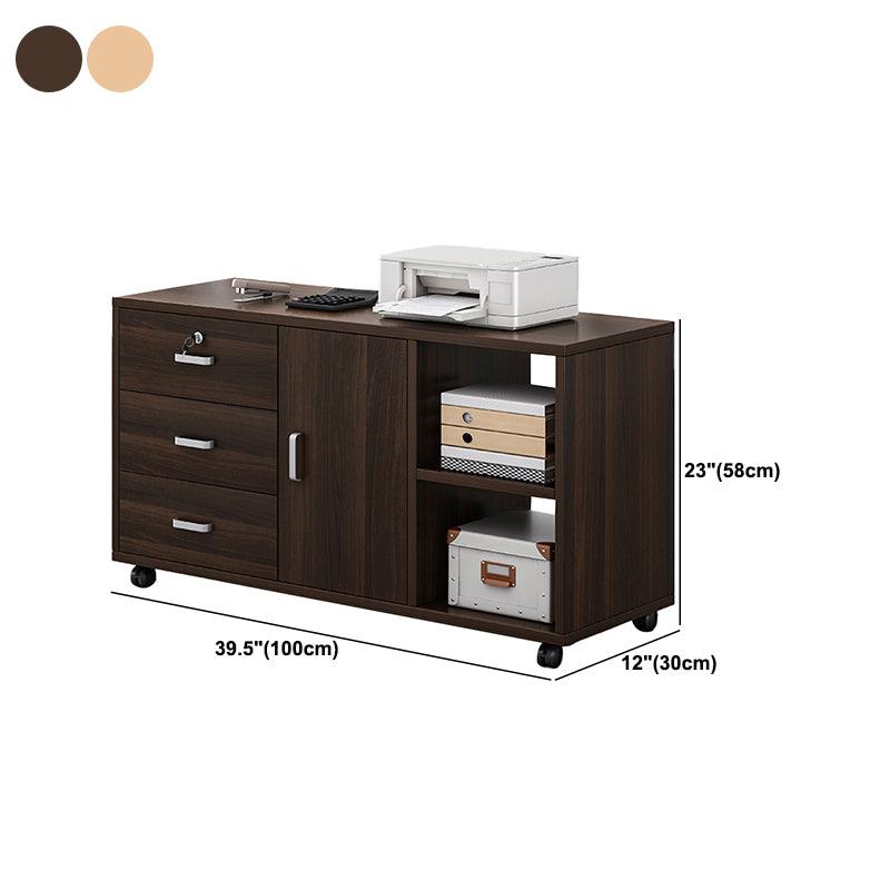 Storage Shelves File Cabinet Lateral File Cabinet with Locking Drawers