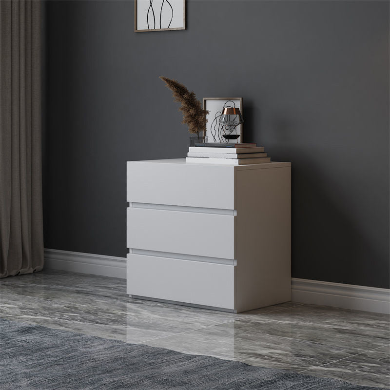 Contemporary Chest with Wooden Drawers Water Resistant Chest