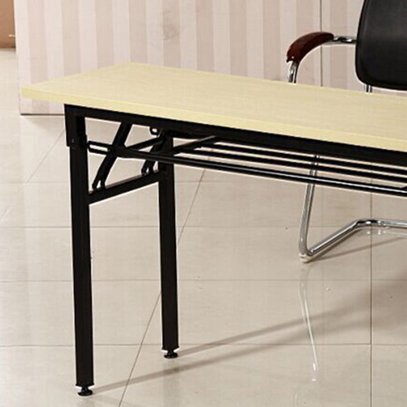 Contemporary Wooden Writing Desk 30"H Folding Desk for Home and Office