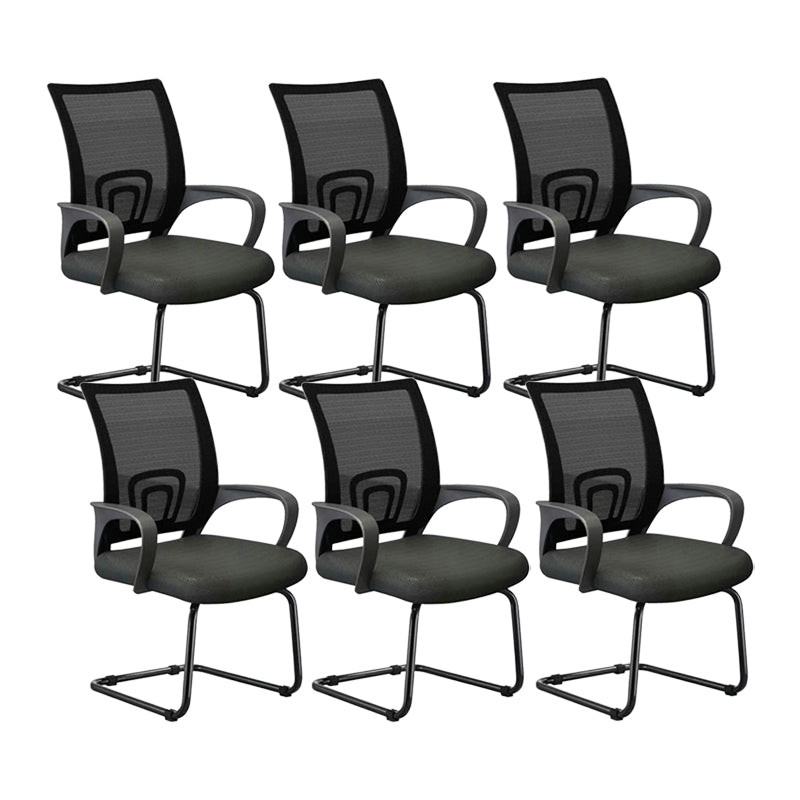 20"W Contemporary Arm Chair Breathable AirGrid Upholstered Desk Chair