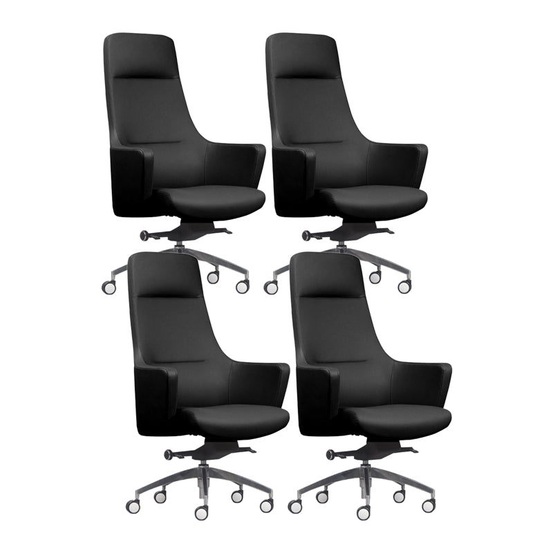 Faux Leather Managers Chair Arms Included Executive Chair for Office