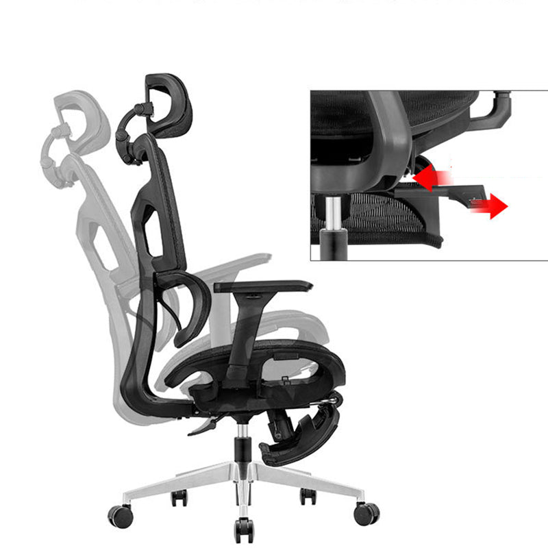 Contemporary Ergonomic Office Chair High-Back Tilt Mechanism Desk Chair