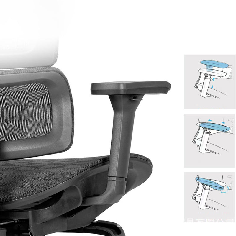 Contemporary Ergonomic Office Chair High-Back Tilt Mechanism Desk Chair