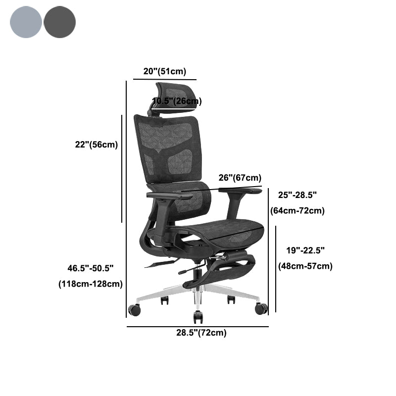 Contemporary Ergonomic Office Chair High-Back Tilt Mechanism Desk Chair