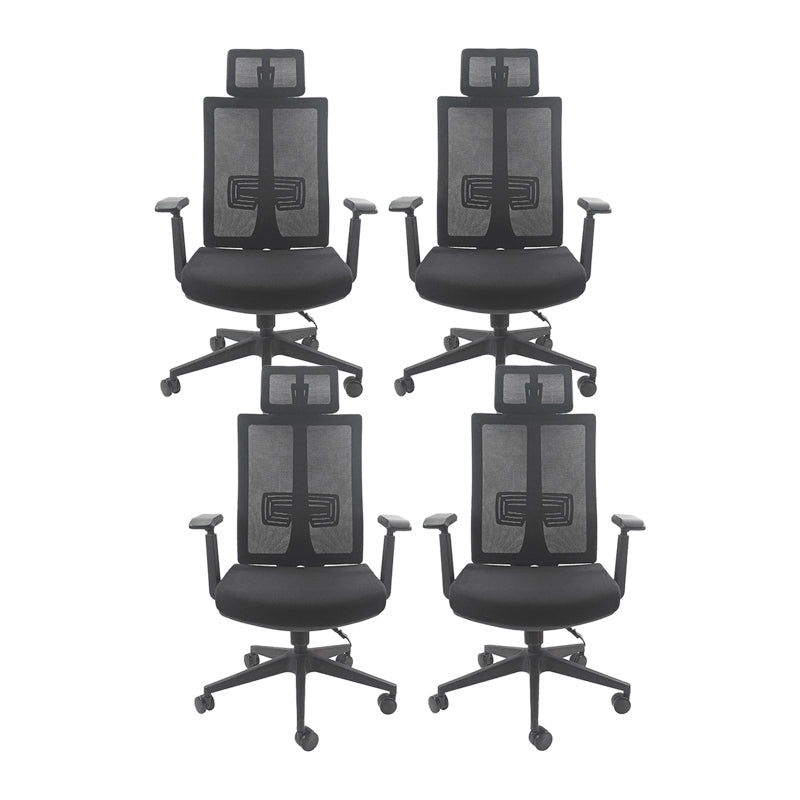 Modern Desk Chair Mesh Computer Chair Adjustable Chair with Wheel