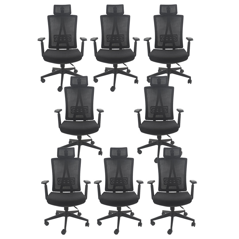 Modern Desk Chair Mesh Computer Chair Adjustable Chair with Wheel