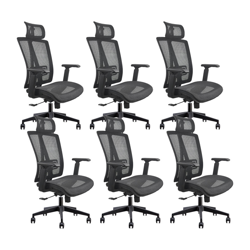 Modern Desk Chair Mesh Computer Chair Adjustable Chair with Wheel