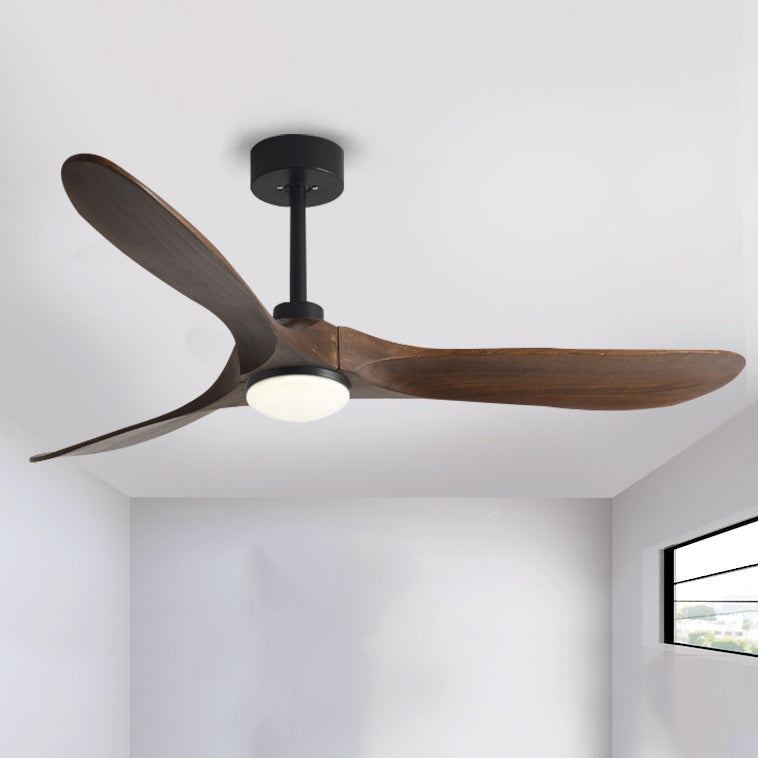 Minimalist Ceiling Fan Light Fixture Modern LED Ceiling Flush Mount for Kids' Room