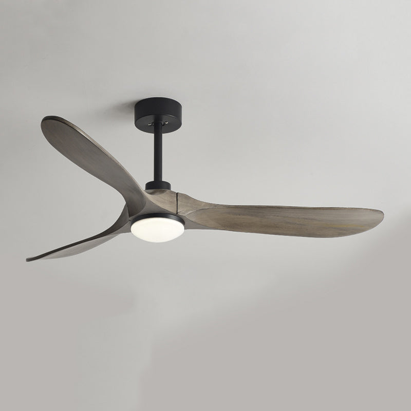 Minimalist Ceiling Fan Light Fixture Modern LED Ceiling Flush Mount for Kids' Room