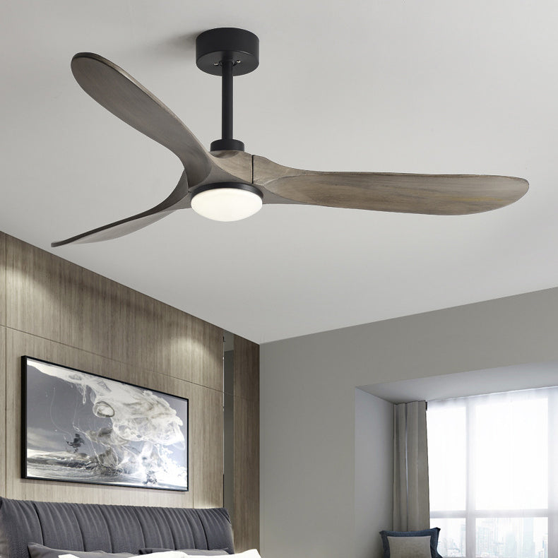 Minimalist Ceiling Fan Light Fixture Modern LED Ceiling Flush Mount for Kids' Room