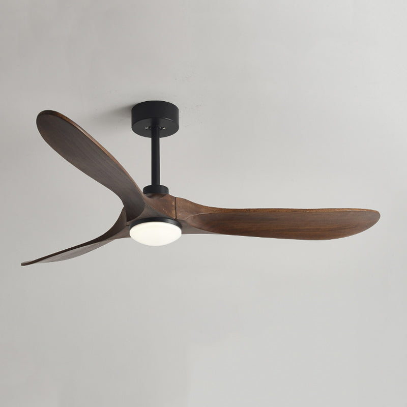 Minimalist Ceiling Fan Light Fixture Modern LED Ceiling Flush Mount for Kids' Room